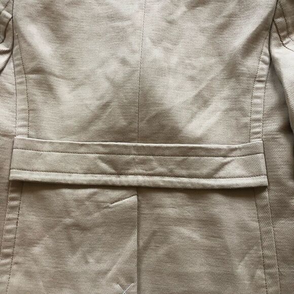 Loft size small double breasted camel colored jacket - Picture 9 of 9